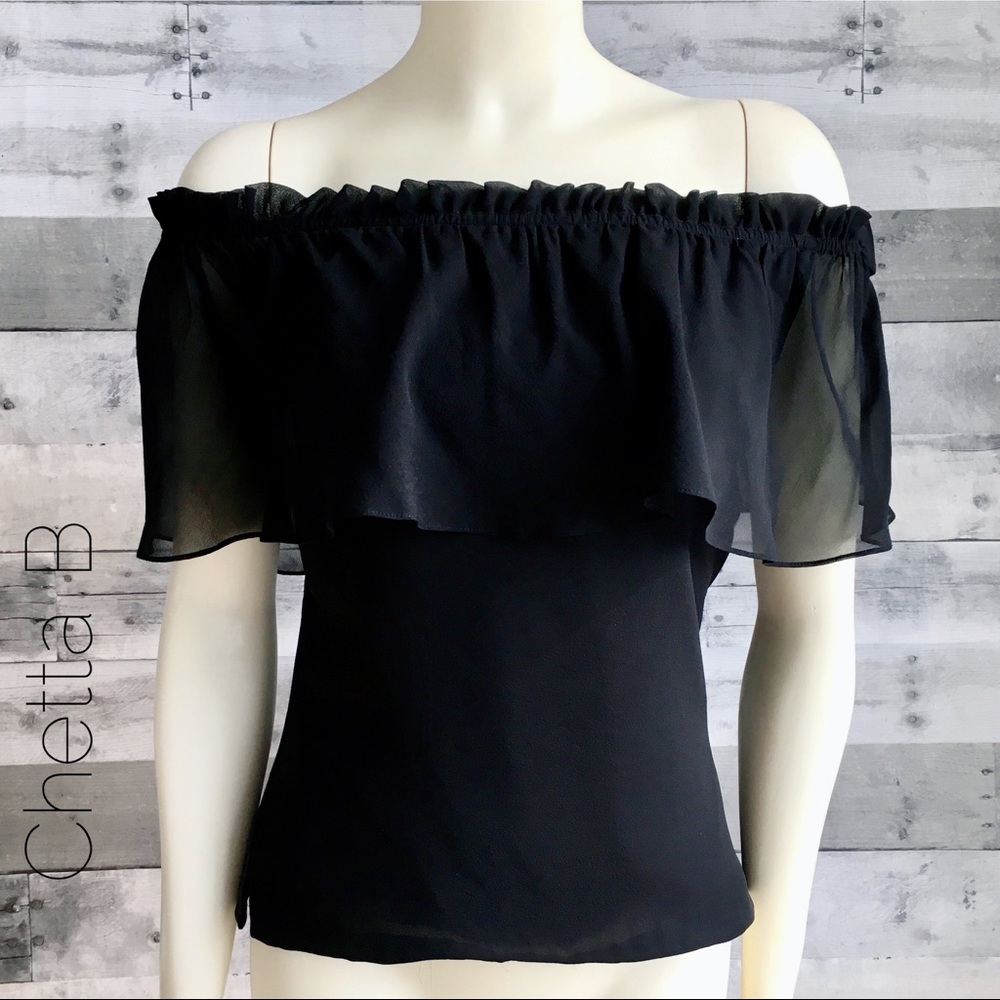 100% silk chiffon off shoulder romantic